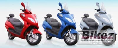 Current Motor Maxi Scooter 2012