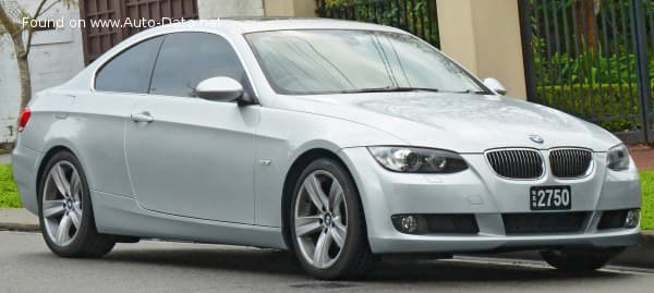 2006 BMW 3 Series Coupe (E92) 325i (218 Hp) Automatic