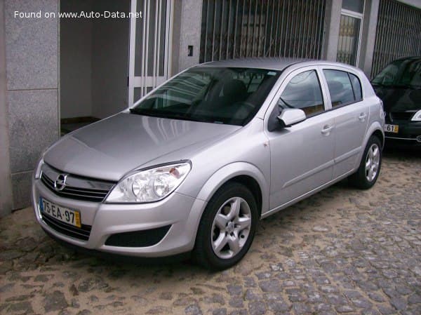 2007 Opel Astra H (facelift 2007) 1.6 Twinport ECOTEC (105 Hp)