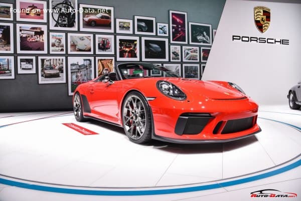 2019 Porsche 911 Speedster (991 II) 4.0 (510 Hp)