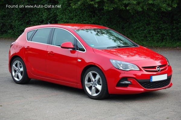 2014 Opel Astra J (facelift 2012) 1.6 CDTI (136 Hp) Ecotec start/stop