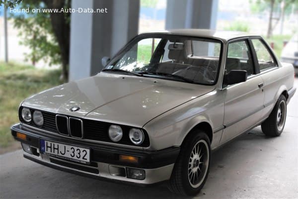 1987 BMW 3 Series Coupe (E30, facelift 1987) 318i (113 Hp)
