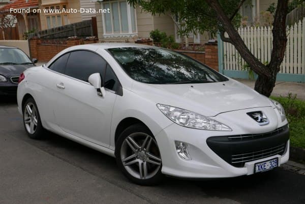 2010 Peugeot 308 CC I (Phase I, 2008) 2.0 HDI (165 Hp) FAP