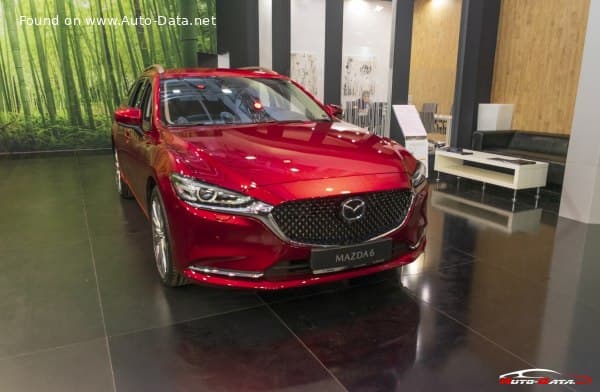 2018 Mazda 6 III Sport Combi (GJ, facelift 2018) 2.2 SKYACTIV-D (184 Hp)
