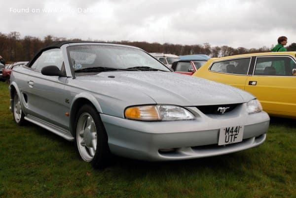 1998 Ford Mustang Convertible IV 3.8 V6 (190 Hp)