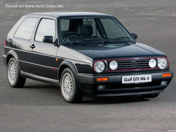 1987 Volkswagen Golf II (3-door, facelift 1987) 1.8 GT (90 Hp)