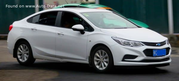 2016 Chevrolet Cruze Sedan II 1.6 TD (139 Hp) Automatic