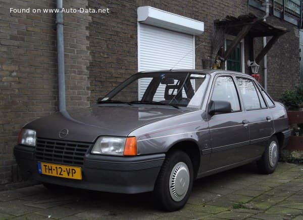 1990 Opel Kadett E 1.4 S (75 Hp)
