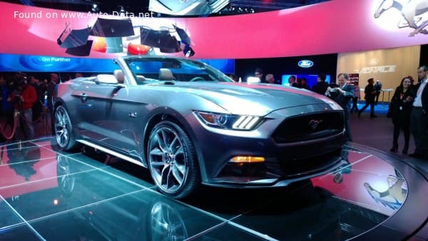 2015 Ford Mustang Convertible VI GT 5.0 Ti-VCT V8 (421 Hp) Automatic
