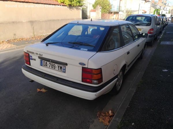 1993 Ford Scorpio I Hatch (GGE) 2.5 TD (116 Hp)