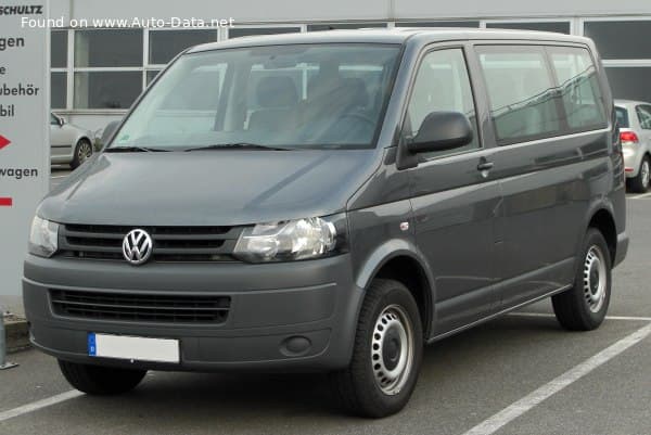 2012 Volkswagen Transporter (T5, facelift 2009) Kombi 2.0 TDI BMT (140 Hp) L2H3