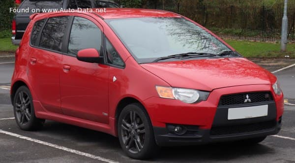 2008 Mitsubishi Colt VI (Z30, facelift 2008) 1.3 MPI (95 Hp)
