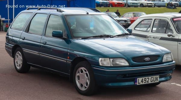 1992 Ford Escort VI Turnier (GAL) 1.4 (73 Hp)