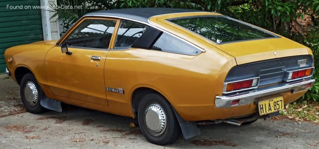 1975 Nissan Datsun 120 Y Coupe (KB 210) A F-II 1.2 (KLF10) (52 Hp)