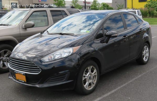 2015 Ford Fiesta VII Sedan (Mk7) 1.6 (105 Hp)