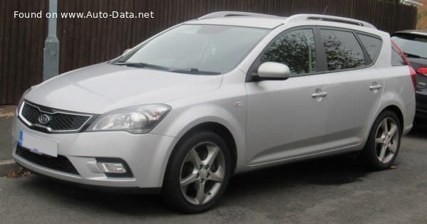 2009 Kia Cee'd SW I (facelift 2009) 1.4 16V (90 Hp)