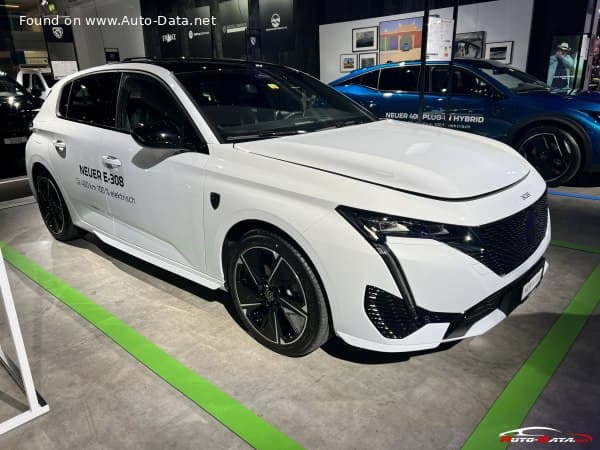 2023 Peugeot 308 III (Phase I, 2021) e-308 54 kWh (156 Hp)