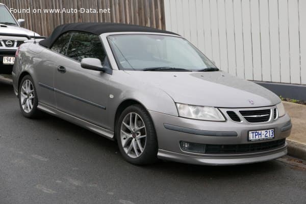 2002 Saab 9-3 Cabriolet II 2.0 T (210 Hp) Automatic