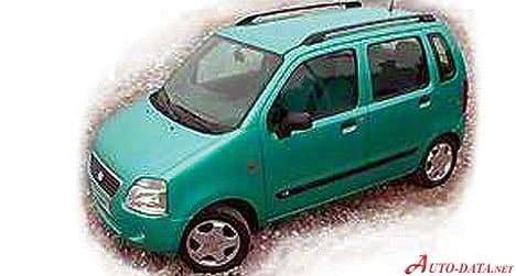 1998 Suzuki Wagon R+ (EM) 1.0 i (69 Hp) 4x4