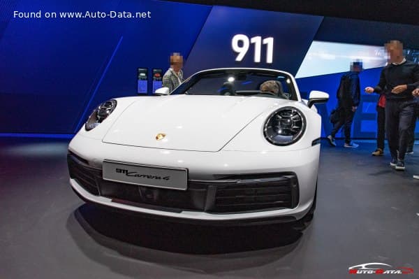 2019 Porsche 911 (992) Carrera 4 3.0 (385 Hp) PDK