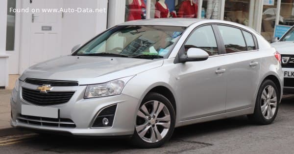 2013 Chevrolet Cruze Hatchback (facelift 2013) 1.4 Turbo (140 Hp)
