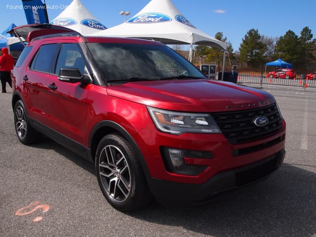 2016 Ford Explorer V (facelift 2016) 3.5 Ti VCT V6 (249 Hp) AWD SelectShift