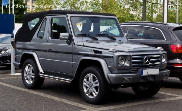 2009 Mercedes-Benz G-class Cabriolet (W463, facelift 2008) G 350 CDI V6 (224 Hp) 4MATIC 7G-TRONIC
