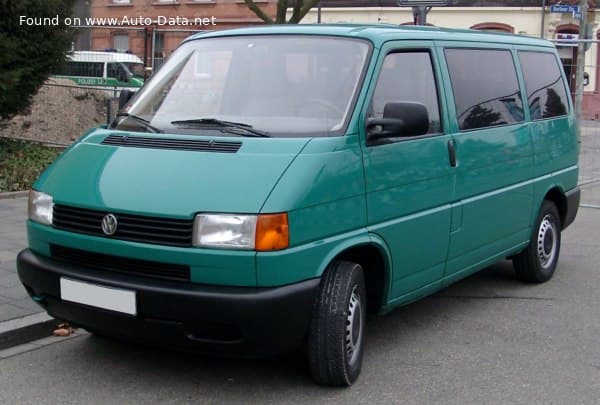 1996 Volkswagen Transporter (T4, facelift 1996) Kombi 2.4 D (78 Hp) L1H1