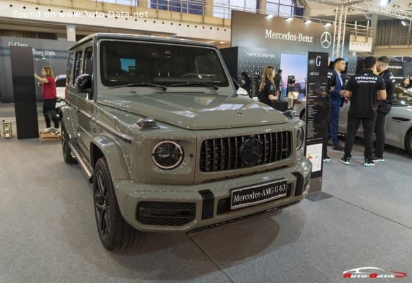 2020 Mercedes-Benz G-class Long (W463, facelift 2018) AMG G 63 V8 (585 Hp) 4MATIC 9G-TRONIC AMG SPEEDSHIFT PLUS