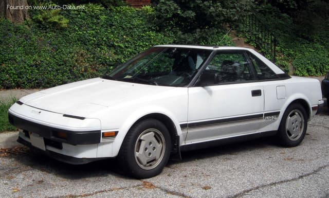 1984 Toyota MR 2 (_W1_) 1.6 16V (AW11) (116 Hp)
