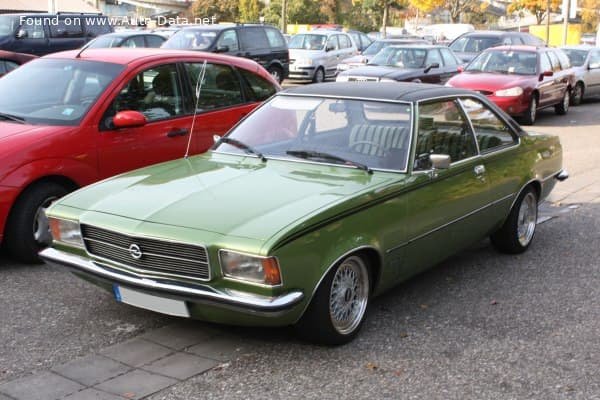 1975 Opel Rekord D Coupe 1.9 (90 Hp)