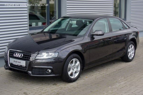 2008 Audi A4 (B8 8K) 1.8 TFSI (120 Hp) Multitronic
