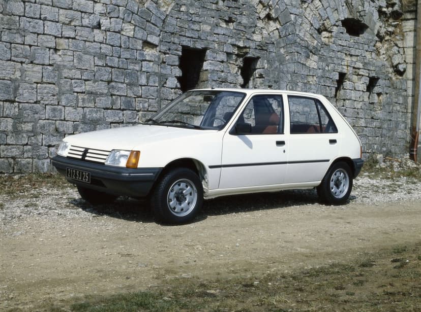 1983 Peugeot 205 I (741A/C) 1.6 (72 Hp) Automatic