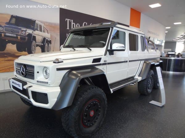 2013 Mercedes-Benz G-class 6x6 (W463) AMG G 63 V8 (544 Hp) 6x6 7G-TRONIC SPEEDSHIFT PLUS
