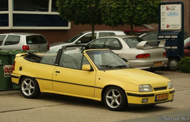 1992 Opel Kadett E Cabrio 1.6i (82 Hp) Automatic