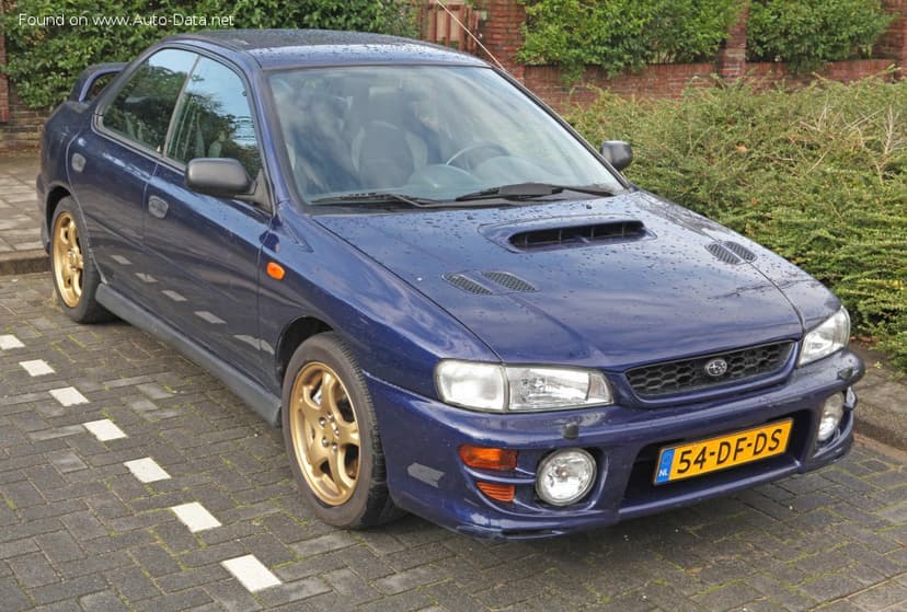 1992 Subaru Impreza I (GC) 1.6i (90 Hp) 4WD