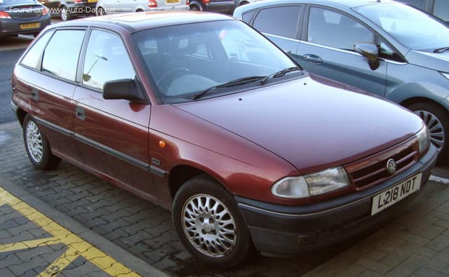 1991 Vauxhall Astra Mk III CC 1.7 D (57 Hp)