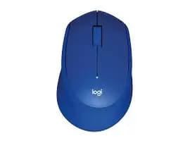 Logitech M331 Silent Plus Wireless Mouse Blue  New
