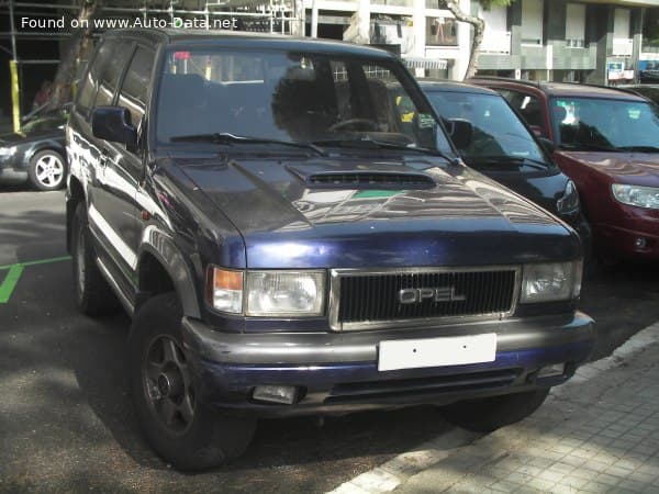 1992 Opel Monterey LTD 3.2i V6 24V (177 Hp) 4x4 Automatic