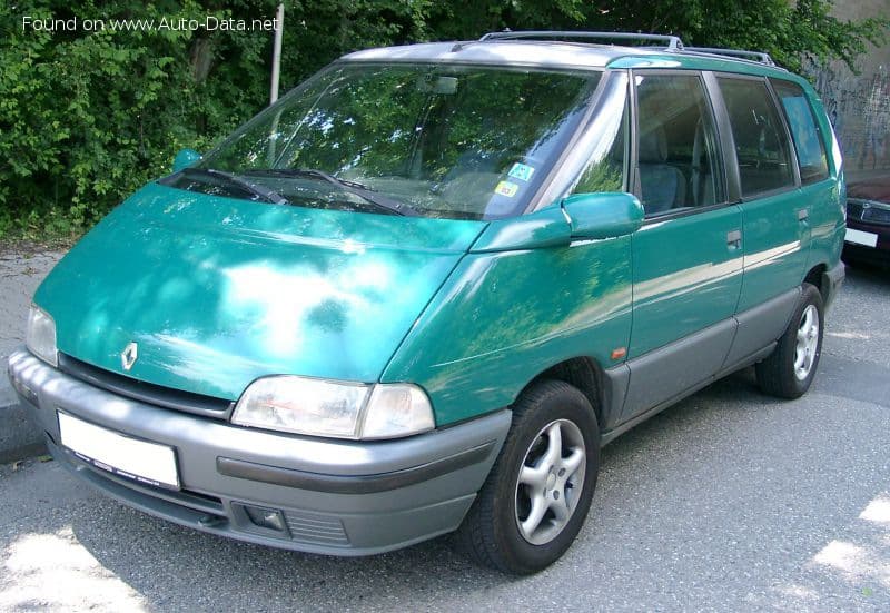 1991 Renault Espace II (J63) 2.2i (107 Hp)