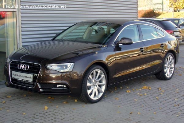 2014 Audi A5 Sportback (8TA, facelift 2011) 2.0 TDI (190 Hp)