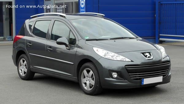 2009 Peugeot 207 SW (facelift 2009) 1.6 HDi (112 Hp)
