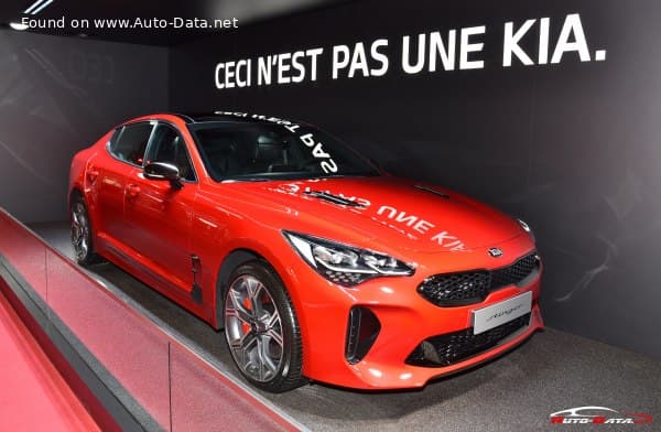 2017 Kia Stinger GT 3.3 GDI (370 Hp) Automatic