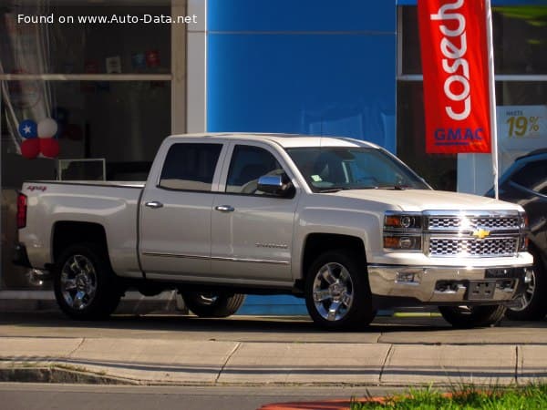 2015 Chevrolet Silverado 3500 HD III (K2XX) Crew Cab Standard Box 6.0 V8 (301 Hp) Automatic CNG