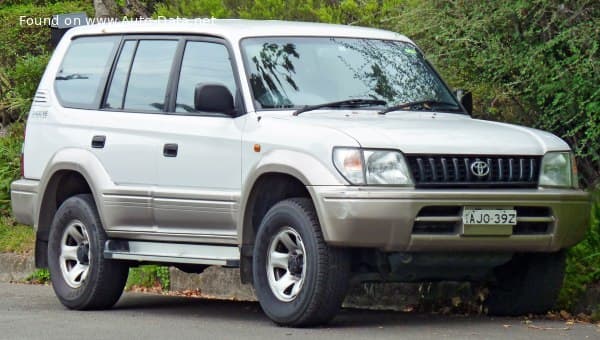 1996 Toyota Land Cruiser Prado (J90) 5-door 3.4 V6 24V (178 Hp) 4WD
