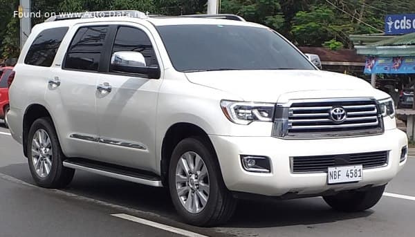 2017 Toyota Sequoia II (facelift 2017) 5.7 V8 (381 Hp) 2WD Automatic