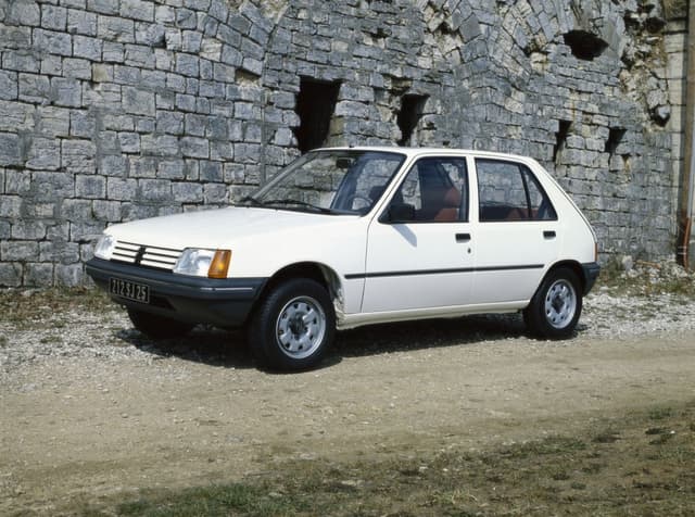 1983 Peugeot 205 I (741A/C) 1.6 (72 Hp) Automatic