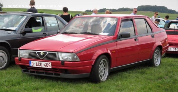 1985 Alfa Romeo 75 (162 B) 2.0 (128 Hp) CAT